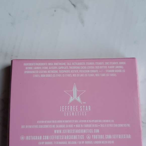 Jeffree star cosmetics sweetener pressed pigment peach single one eyeshadow - Picture 5 of 14